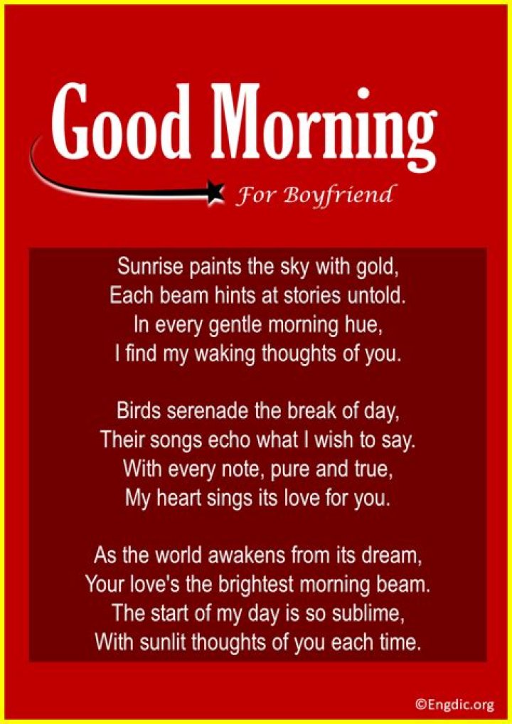 A Good Morning Poem For The Love Of Your Life
