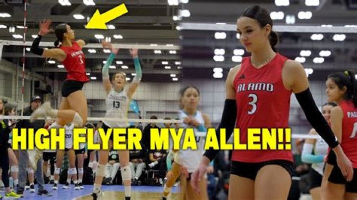 Discover The Unstoppable Force Of Mya Allen In Volleyball