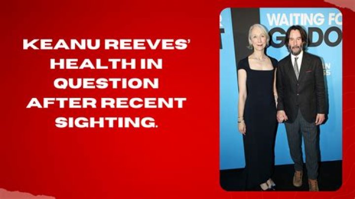 Keanu Reeves' Health Update: Battling A Mysterious Illness