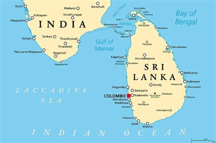 ___ Lanka (country near India)