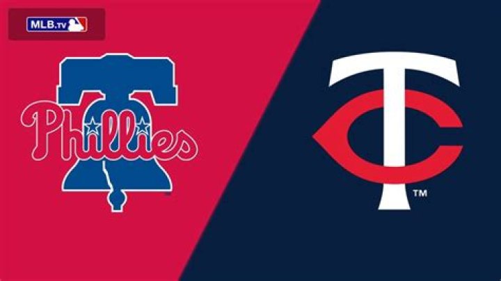 [[[live sport@]]!!!] Live: Philadelphia Phillies vs Minnesota Twins stream 23 July 2024