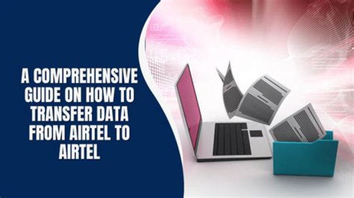 Transferring Data From Airtel To Airtel